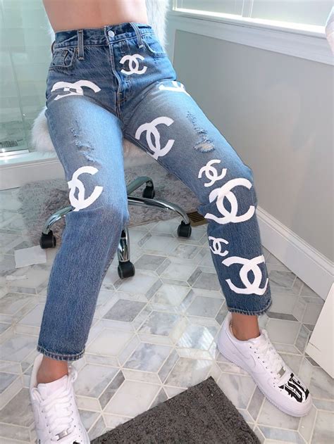 chanel jeans mantel|Chanel pink pants.